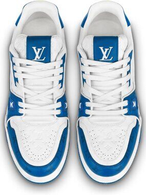 Men's White 100% Polyester Replacement Shoelaces Louis Vuitton Trainer Sneaker